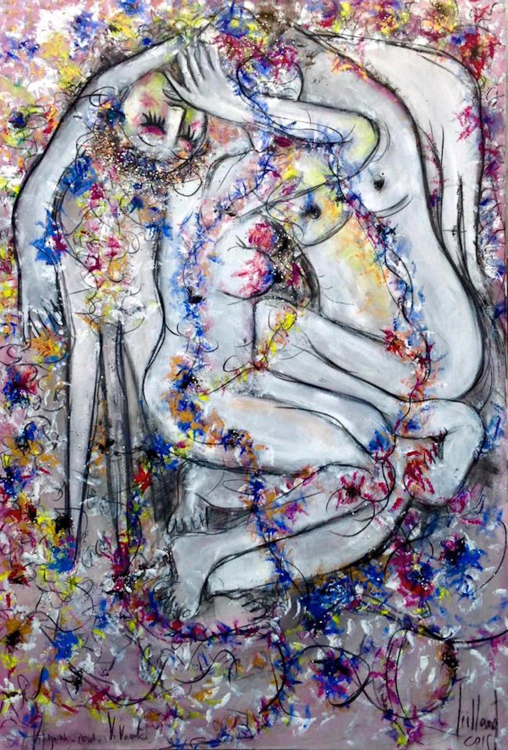Aimons-nous. Vivants. peinture