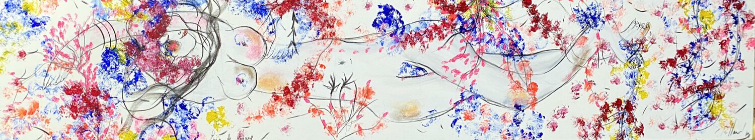 Bain d'amour peinture