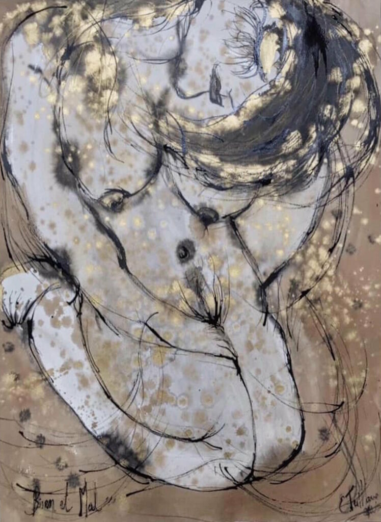 Bien et Mal — œuvre d’Émilie Teillaud