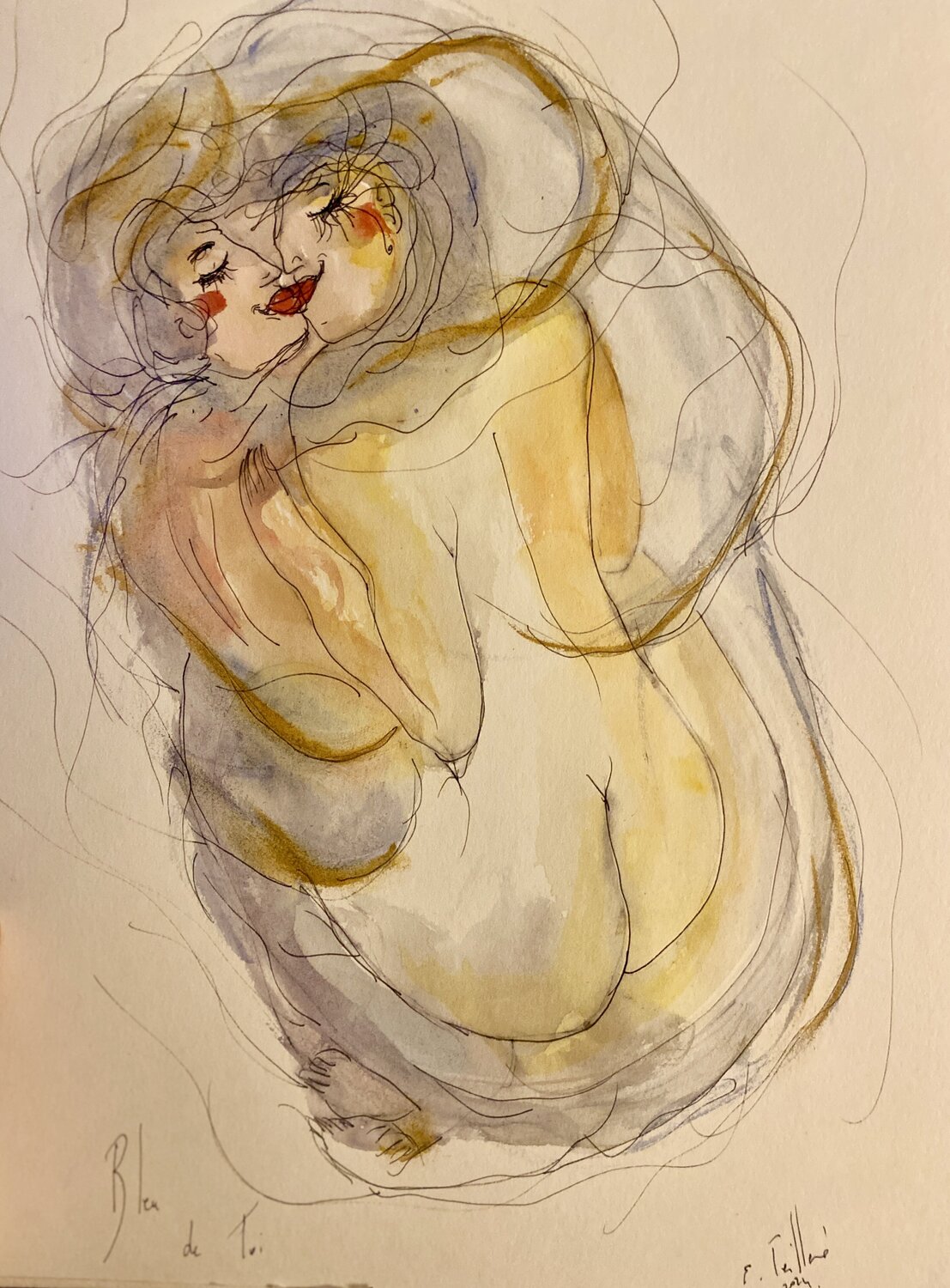 Bleu de Toi dessin