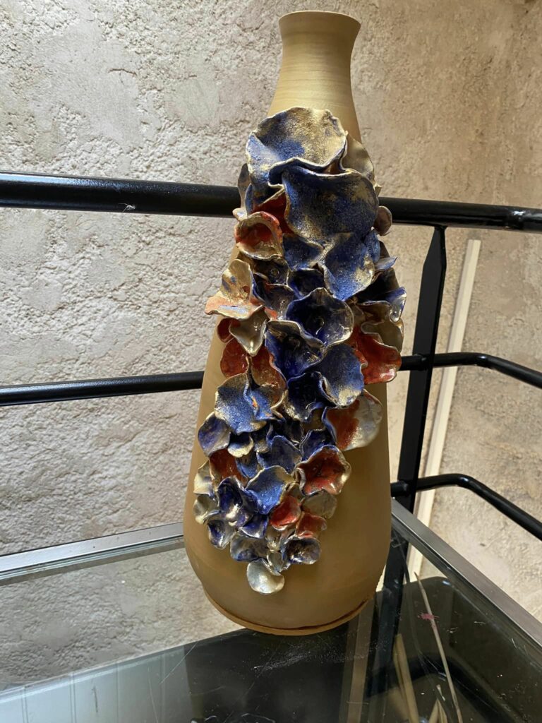 Bleu — œuvre d’Émilie Teillaud
