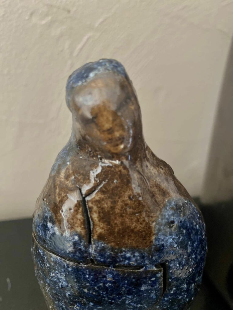 Bleu sacré — œuvre d’Émilie Teillaud