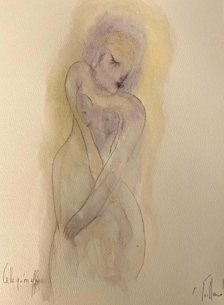 Celle qu&rsquo;on efface — œuvre d’Émilie Teillaud