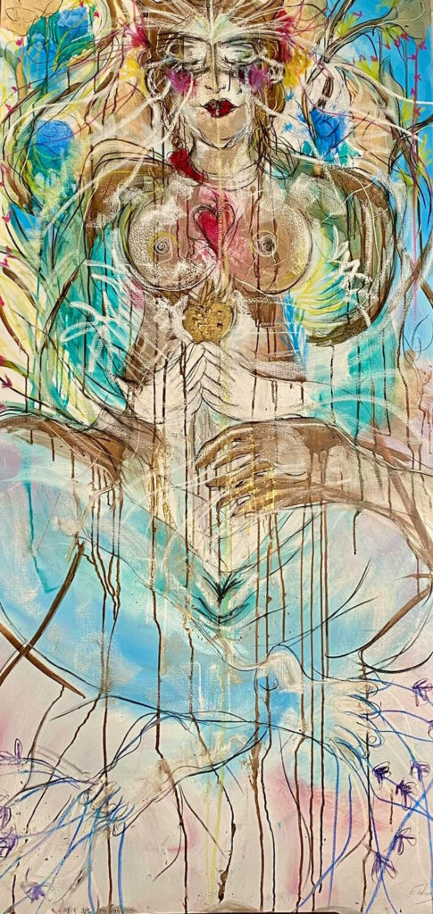 Danser avec les Eaux — œuvre d’Émilie Teillaud
