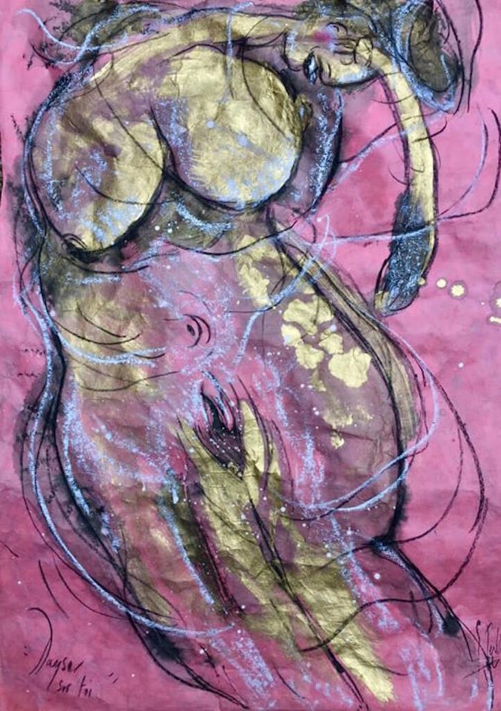 Danser sur toi — œuvre d’Émilie Teillaud