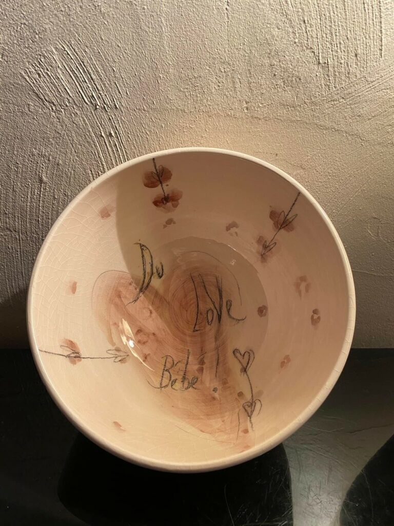Du love bébé — œuvre d’Émilie Teillaud