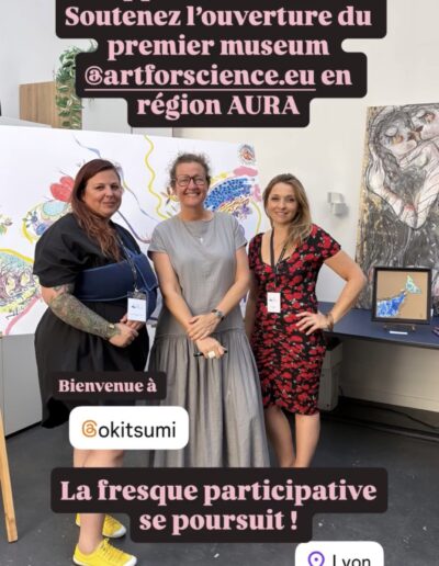 Fresque participative ART FOR SCIENCE