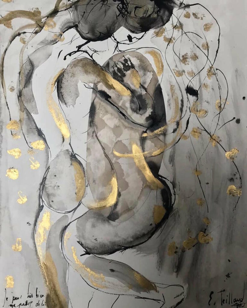 Je peux très bien me passer de toi — œuvre d’Émilie Teillaud