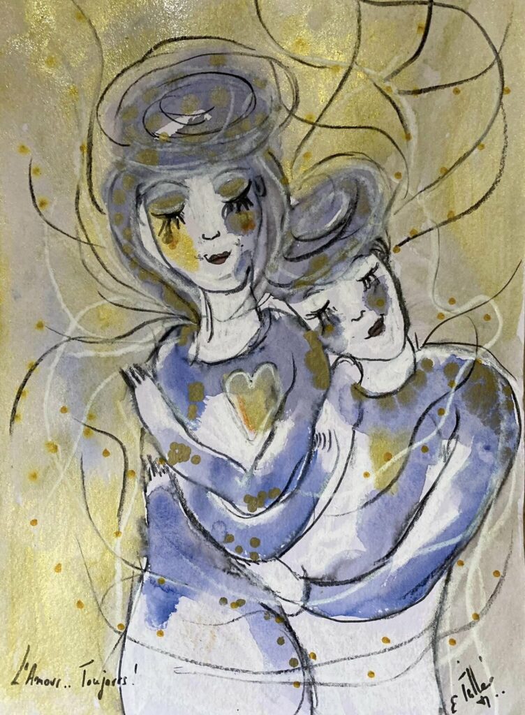 L&rsquo;amour toujours — œuvre d’Émilie Teillaud