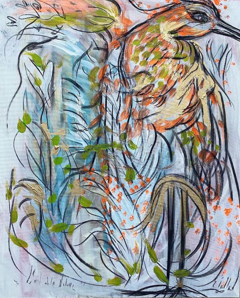L&rsquo;oeil de la Nature — œuvre d’Émilie Teillaud