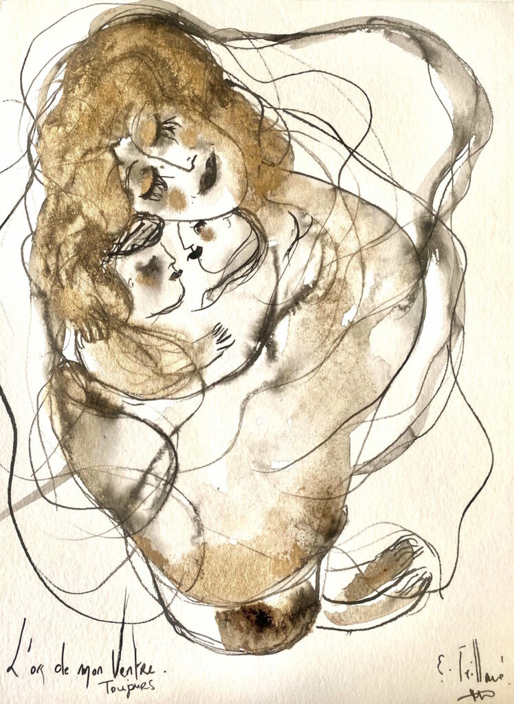 L&rsquo;or de mon ventre. Toujours — œuvre d’Émilie Teillaud