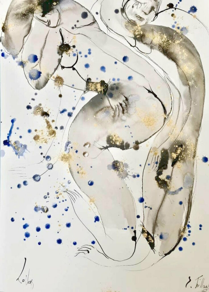 Lovers — œuvre d’Émilie Teillaud