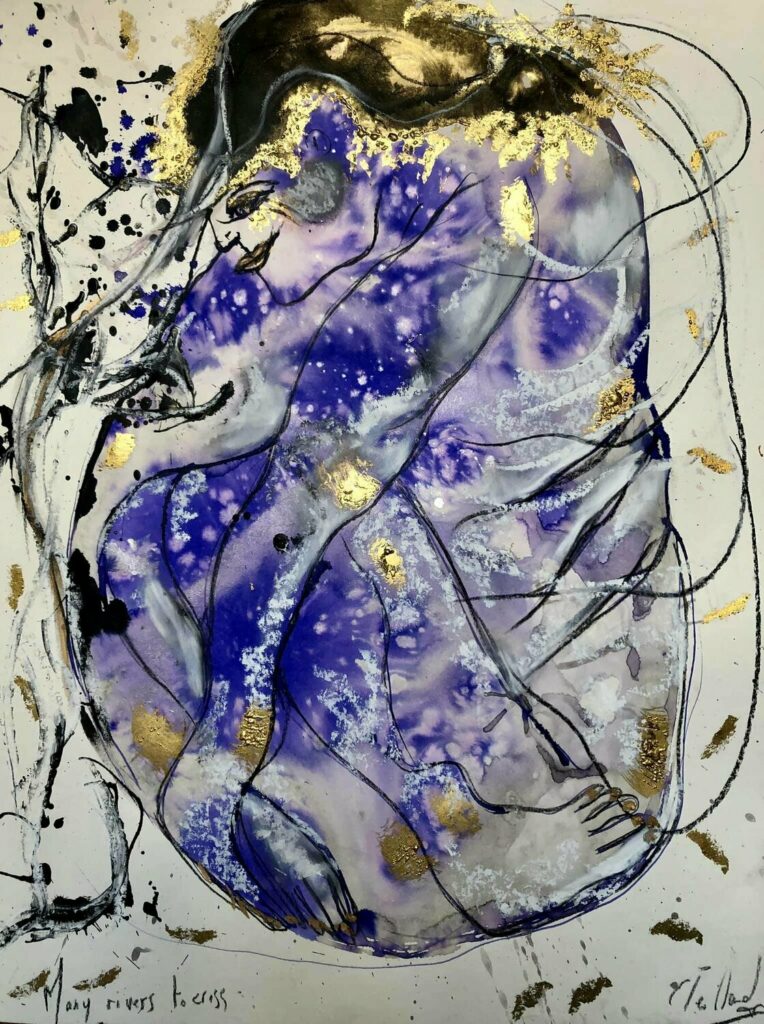 Many river to cross — œuvre d’Émilie Teillaud