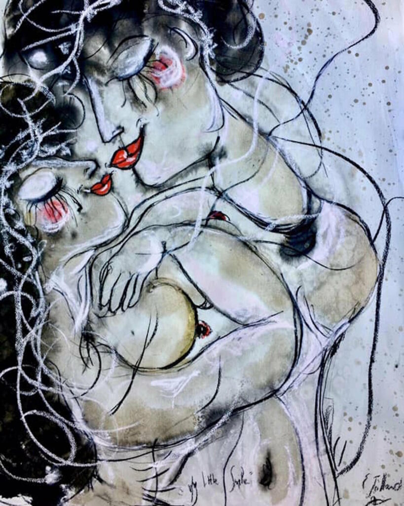 My little smile — œuvre d’Émilie Teillaud
