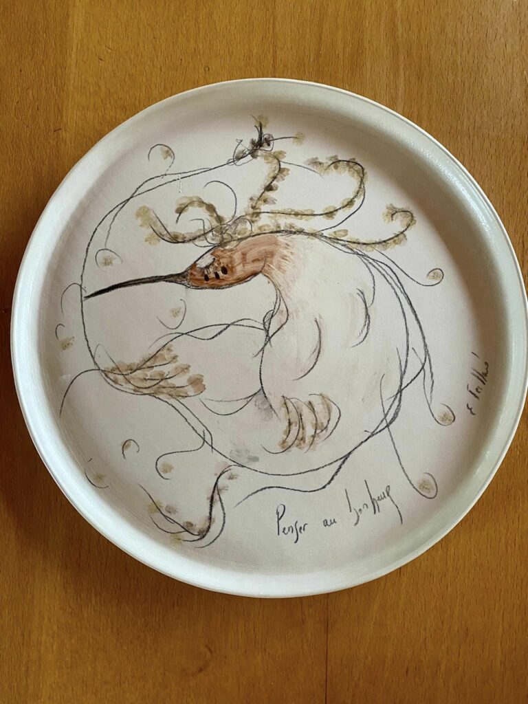 Penser au bonheur — œuvre d’Émilie Teillaud