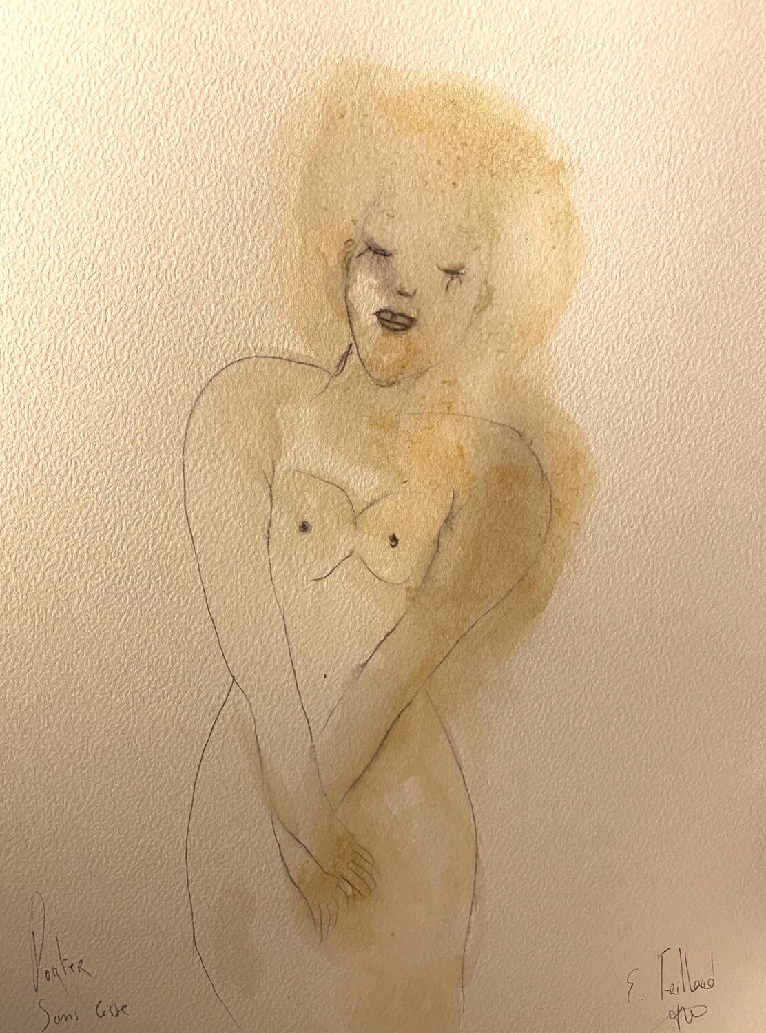 Porter sans cesse dessin