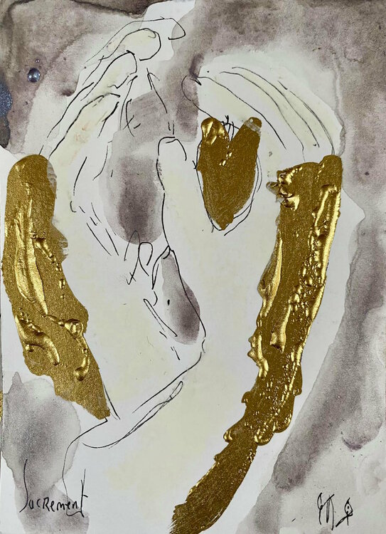 Sacrement — œuvre d’Émilie Teillaud