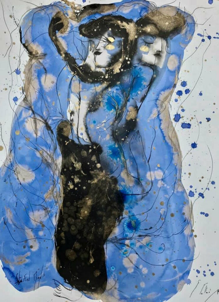 Satisfied Mind — œuvre d’Émilie Teillaud