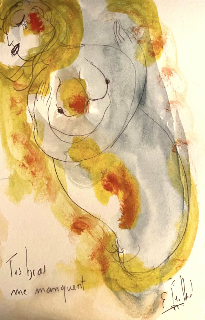 Tes bras me manquent — œuvre d’Émilie Teillaud