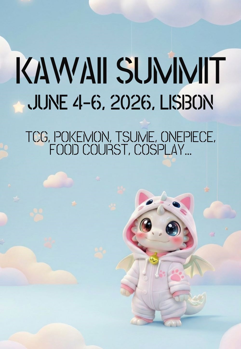 affiche kawaii summit