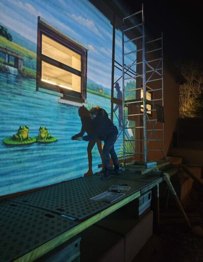 Civrieux en Dombes fresque participative