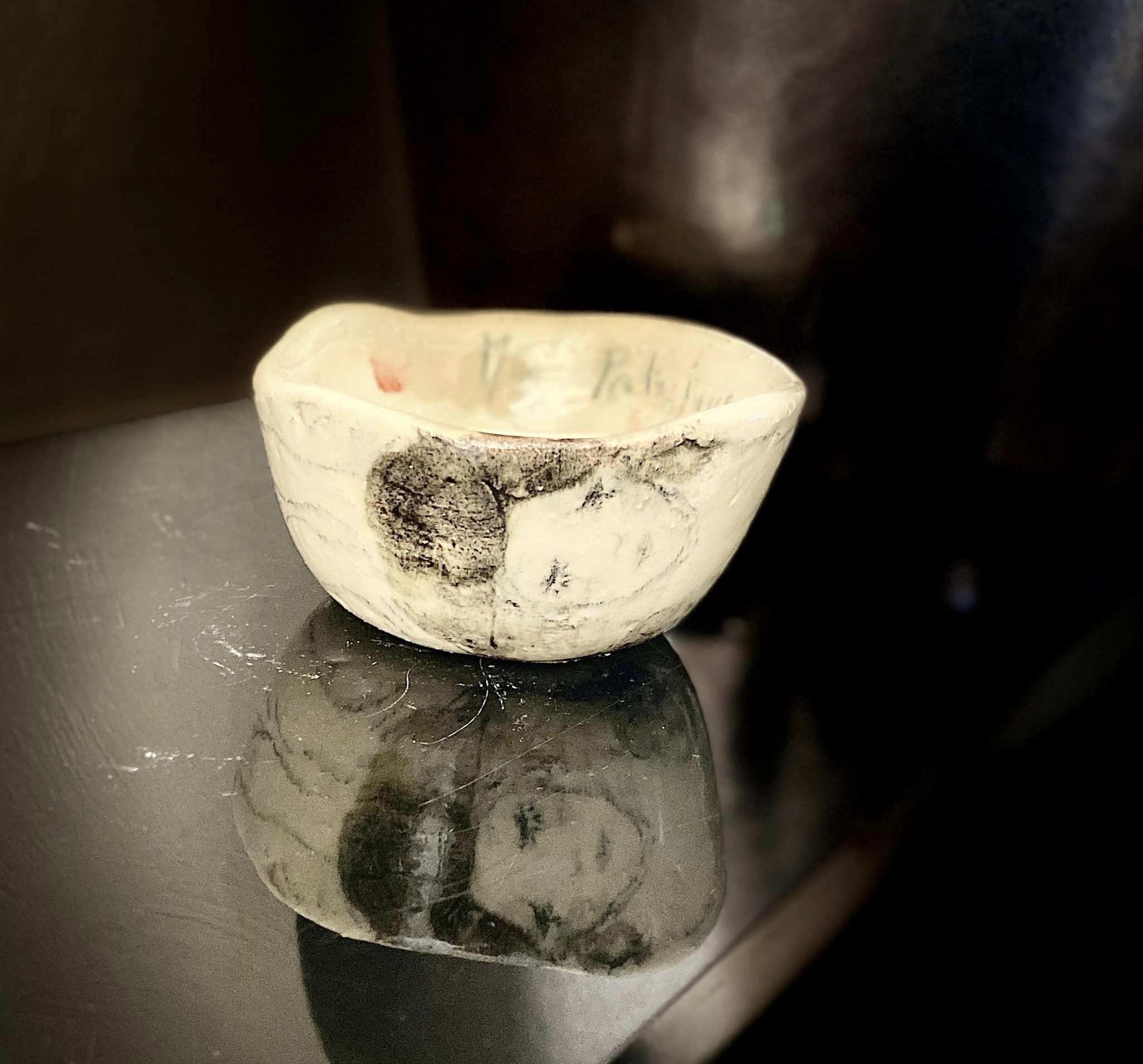 tasse Pièce unique tournée à la main, numérotée et signée