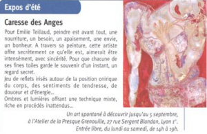Page presse d'Émilie Teillaud