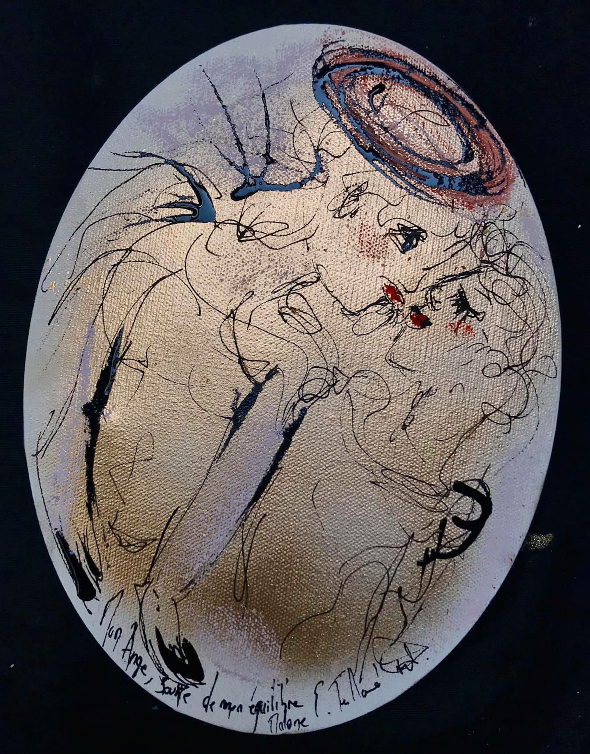 Mon Ange, source de mon équilibre, Malone
