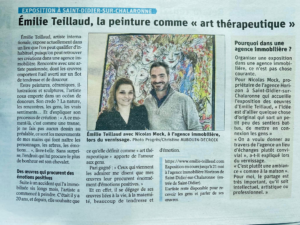 Page presse d'Émilie Teillaud