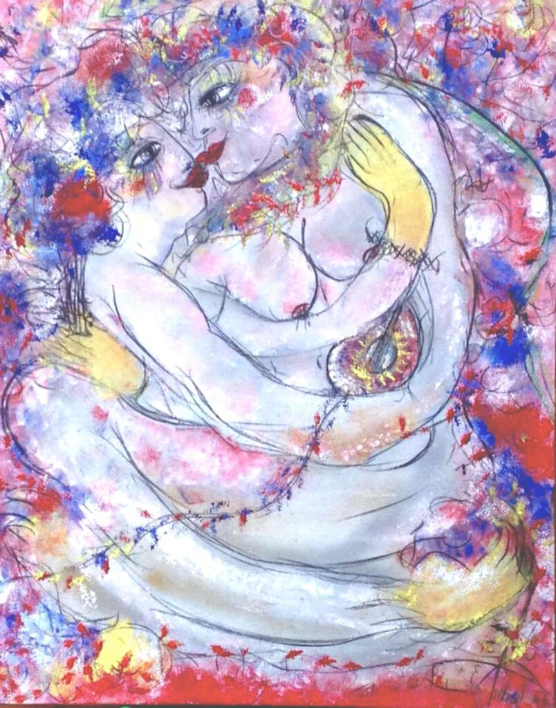 Têtes au Ciel — œuvre d’Émilie Teillaud