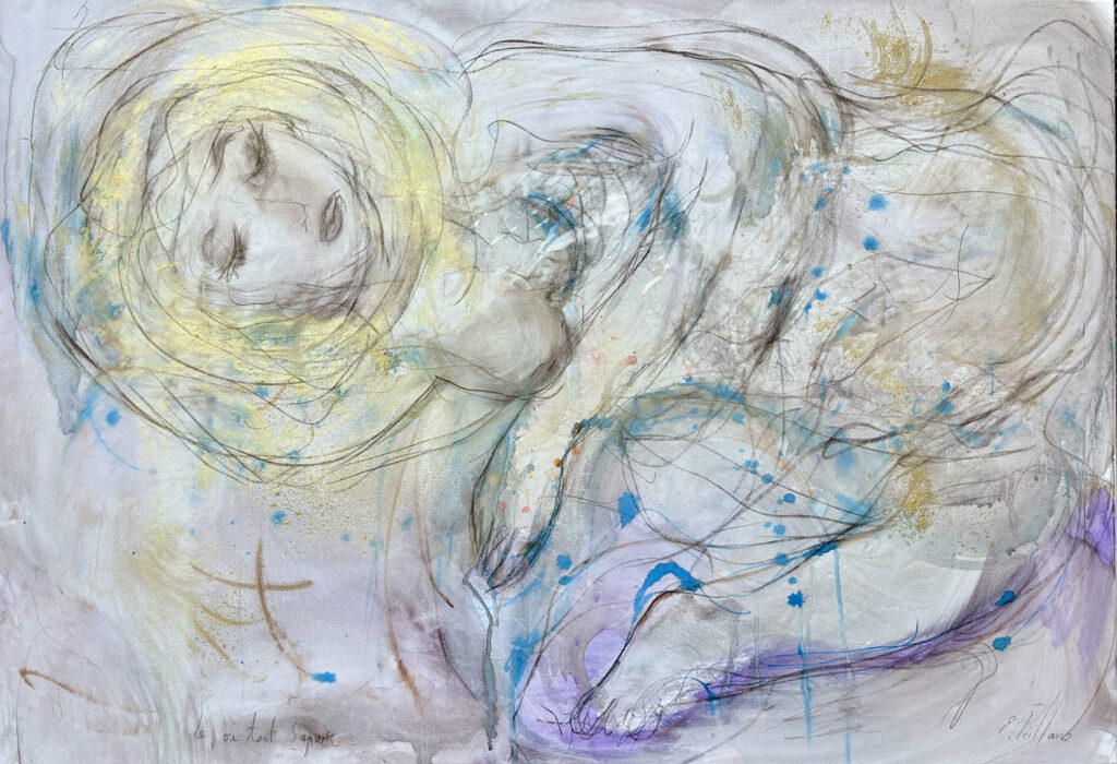 Là où tout s&rsquo;apaise — œuvre d’Émilie Teillaud