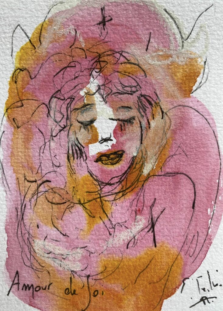 Amour de soi — œuvre d’Émilie Teillaud