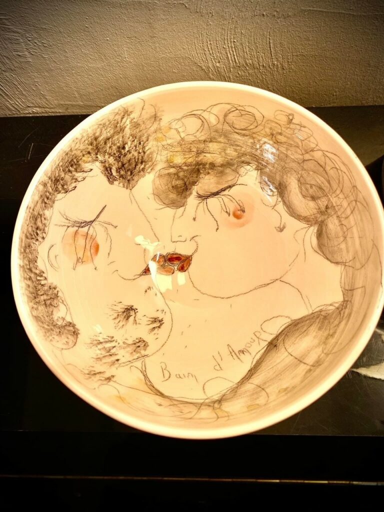 Bain d&rsquo;amour — œuvre d’Émilie Teillaud