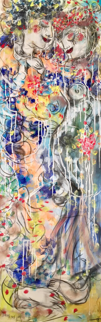 Dans nos jardins supendus — œuvre d’Émilie Teillaud
