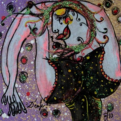 D&rsquo;enfer — œuvre d’Émilie Teillaud
