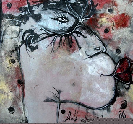 Diable affamé — œuvre d’Émilie Teillaud