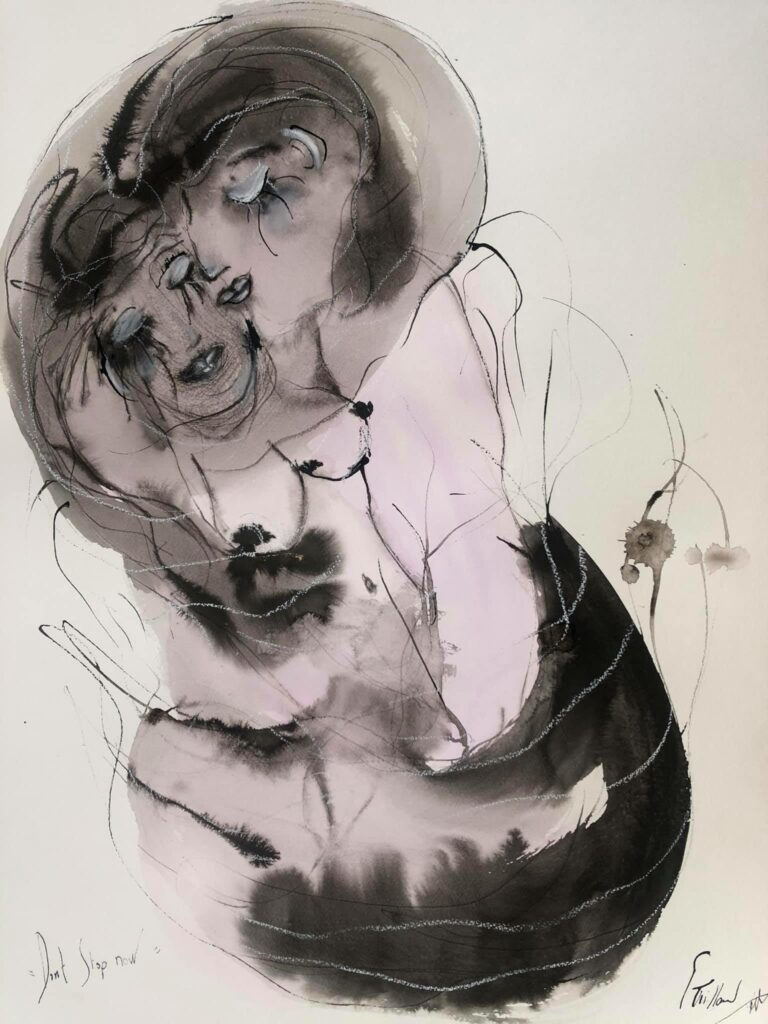Don&rsquo;t stop now — œuvre d’Émilie Teillaud