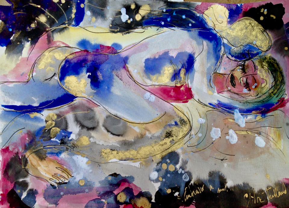 Embrasser la mort — œuvre d’Émilie Teillaud