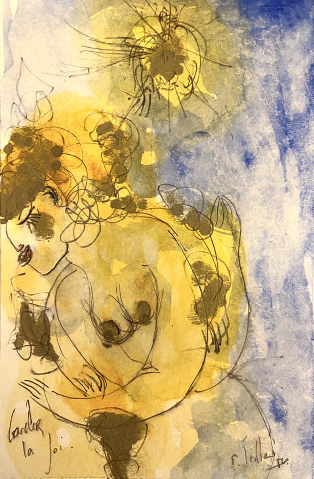 Garder la foi — œuvre d’Émilie Teillaud