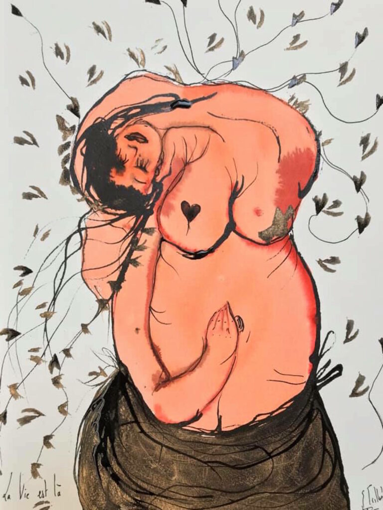 La vie est là — œuvre d’Émilie Teillaud