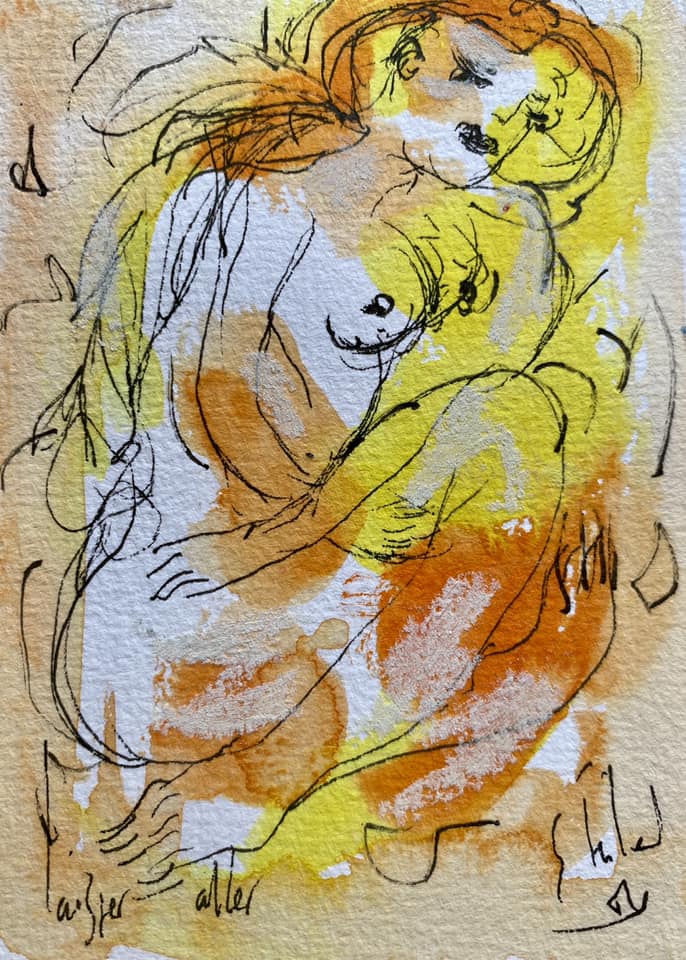 Laisser aller — œuvre d’Émilie Teillaud