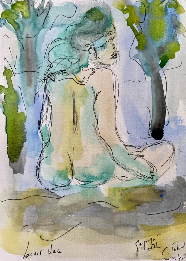 Laisser place — œuvre d’Émilie Teillaud