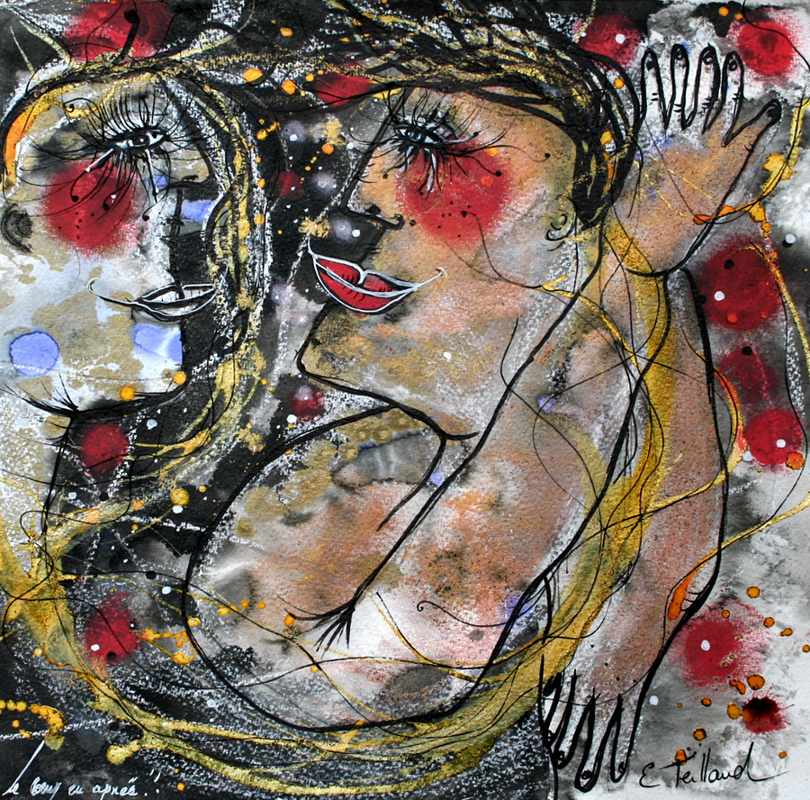 Le coeur en apnée — œuvre d’Émilie Teillaud