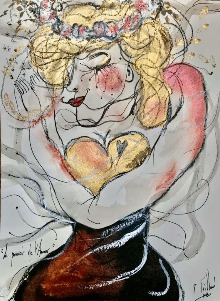 Le pouvoir de l&rsquo;amour — œuvre d’Émilie Teillaud