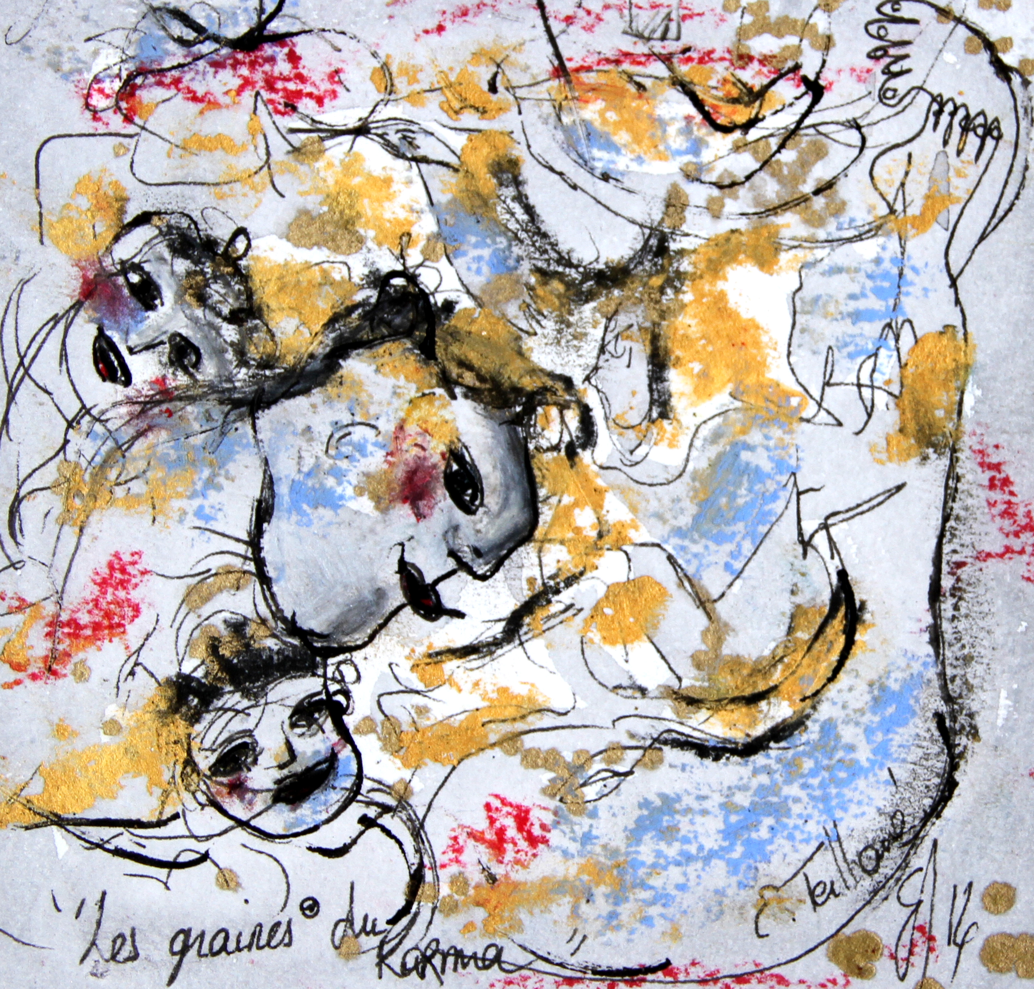Les graines du Karma dessin