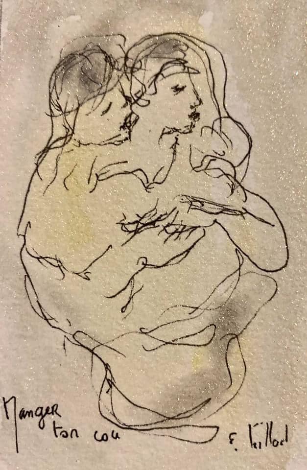 Manger ton cou — œuvre d’Émilie Teillaud