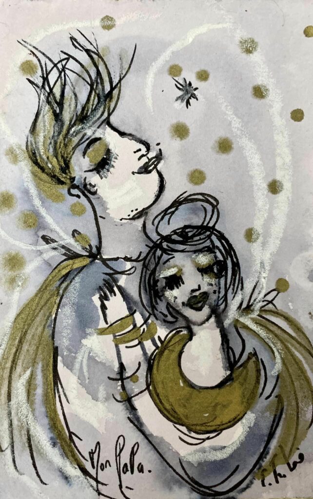 Mon Papa — œuvre d’Émilie Teillaud