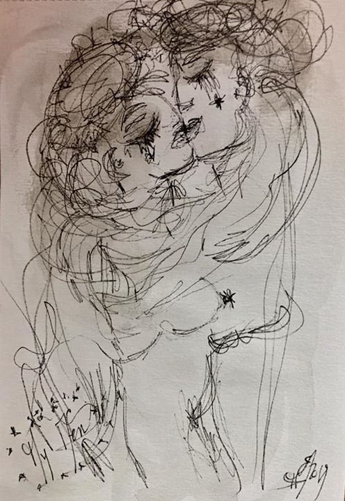 My men — œuvre d’Émilie Teillaud