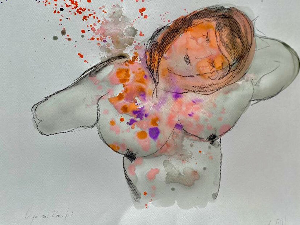 Ce qui vient d’en-haut — œuvre d’Émilie Teillaud
