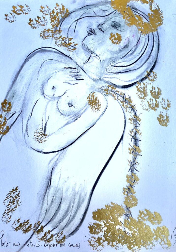 Parler aux étoiles — œuvre d’Émilie Teillaud